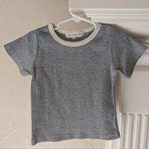 Knotted Fern | Vintage Style Ribbed Shirt